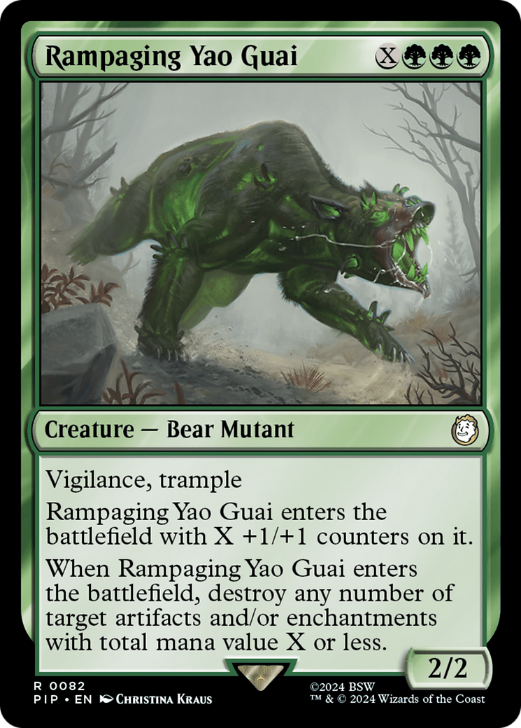 Rampaging Yao Guai [Fallout] | GnG Games