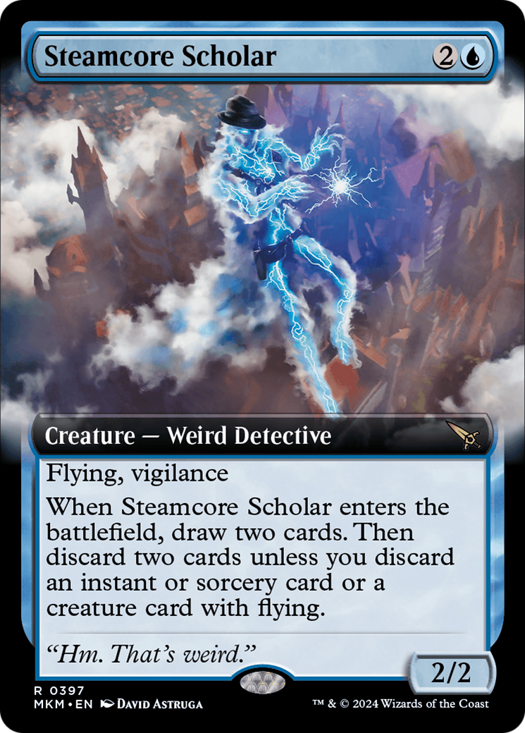Steamcore Scholar (Extended Art) [Murders at Karlov Manor] | GnG Games