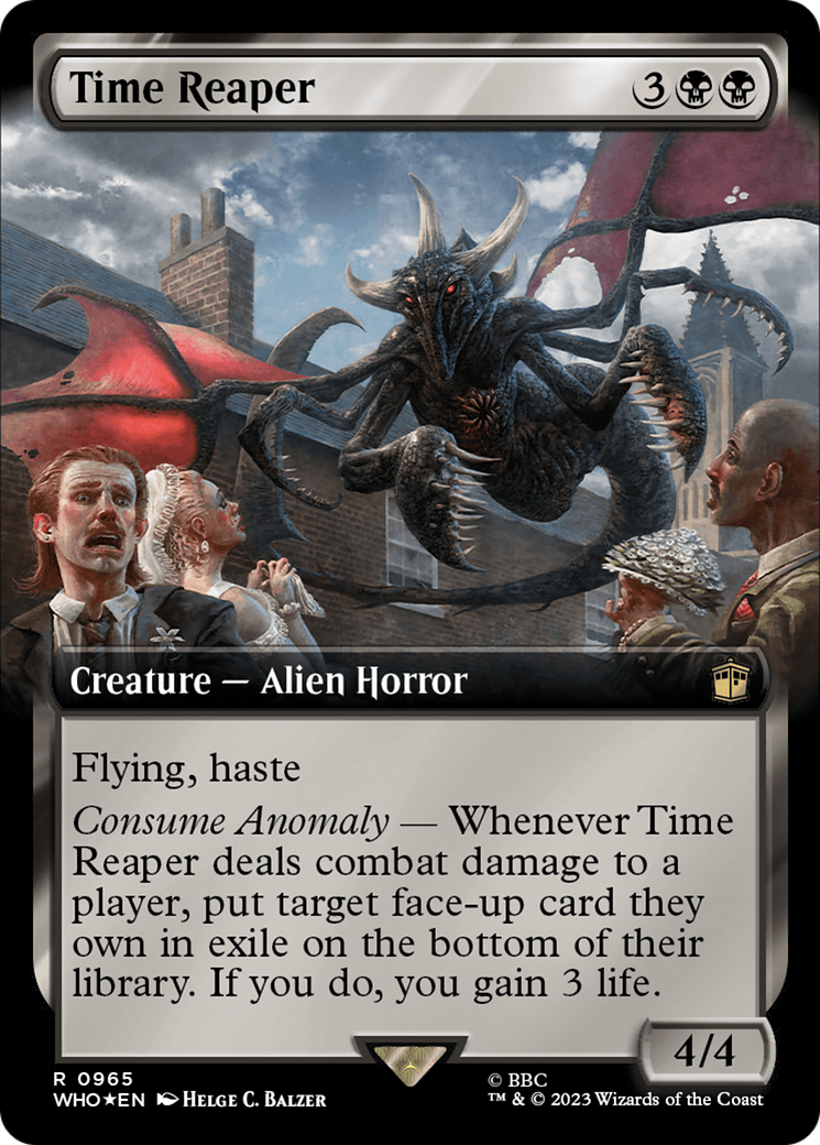 Time Reaper (Extended Art) (Surge Foil) [Doctor Who] | GnG Games