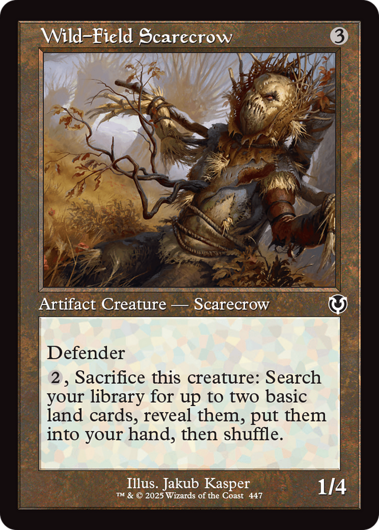 Wild-Field Scarecrow (Retro Frame) [Innistrad Remastered] | GnG Games