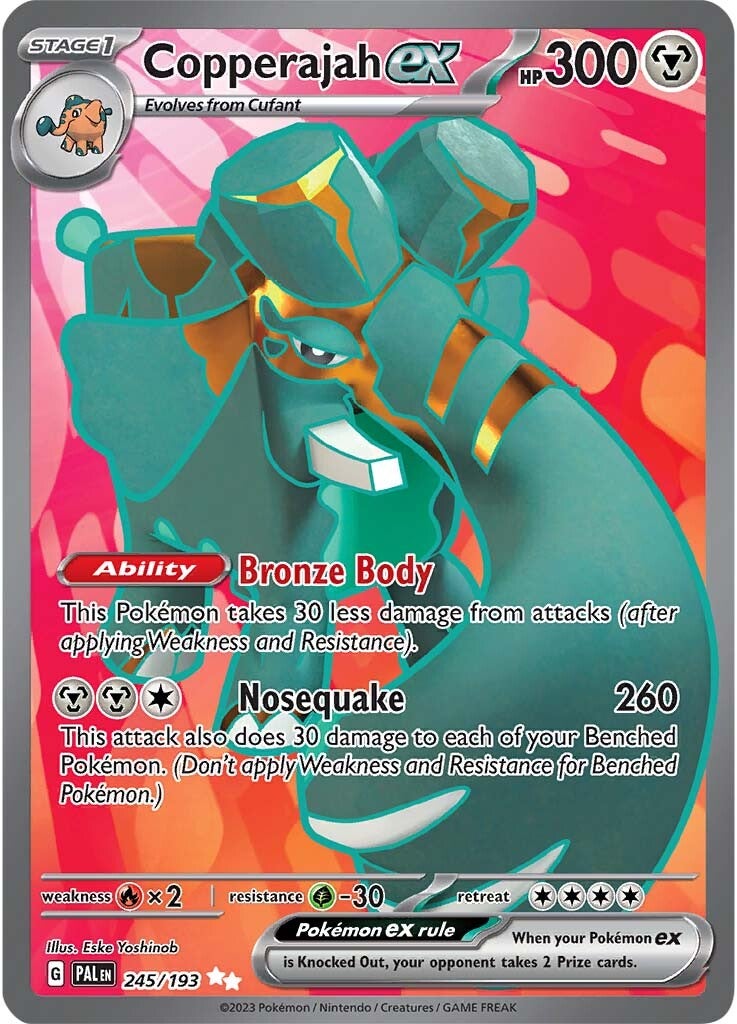 Copperajah ex (245/193) [Scarlet & Violet: Paldea Evolved] | GnG Games