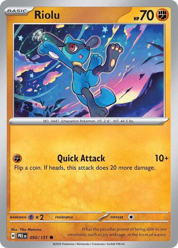 Riolu (050/131) [Scarlet & Violet: Prismatic Evolutions] | GnG Games