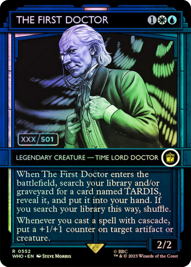 The First Doctor (Serial Numbered) [Doctor Who] | GnG Games