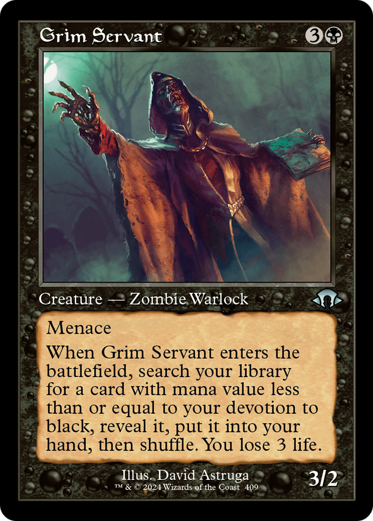 Grim Servant (Retro) [Modern Horizons 3] | GnG Games