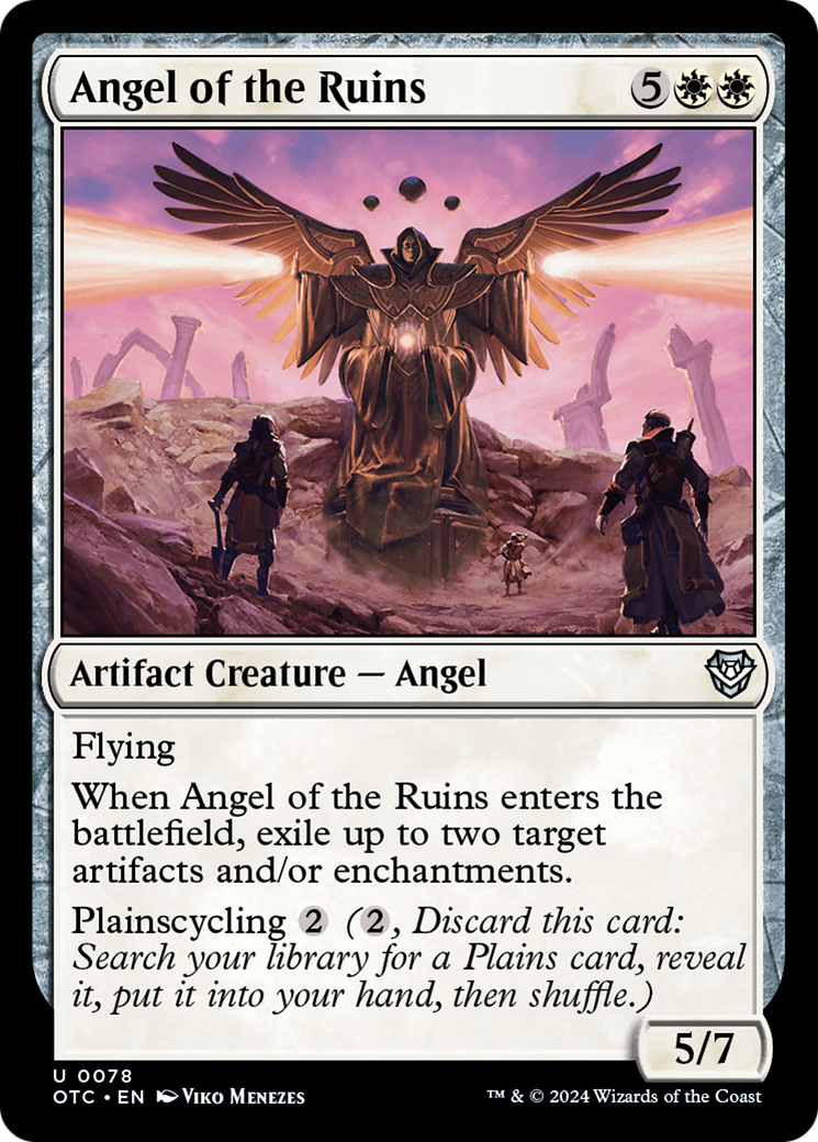 Angel of the Ruins [Outlaws of Thunder Junction Commander] | GnG Games