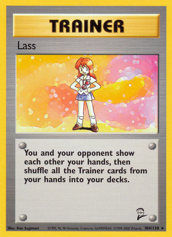 Lass (104/130) [Base Set 2] | GnG Games