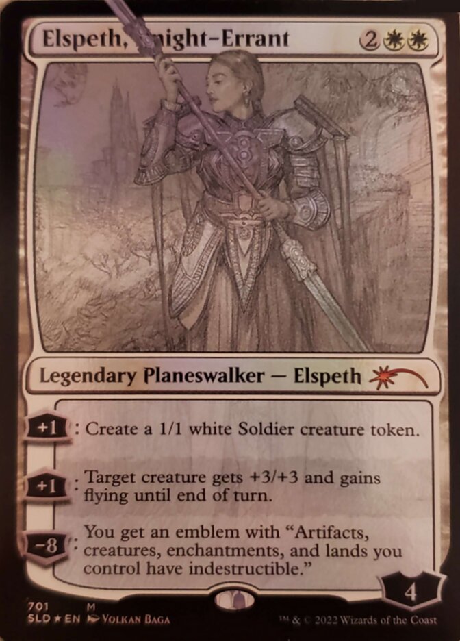 Elspeth, Knight-Errant (Sketch) [Secret Lair Drop Promos] | GnG Games