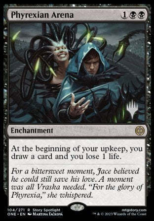 Phyrexian Arena (Promo Pack) [Phyrexia: All Will Be One Promos] | GnG Games