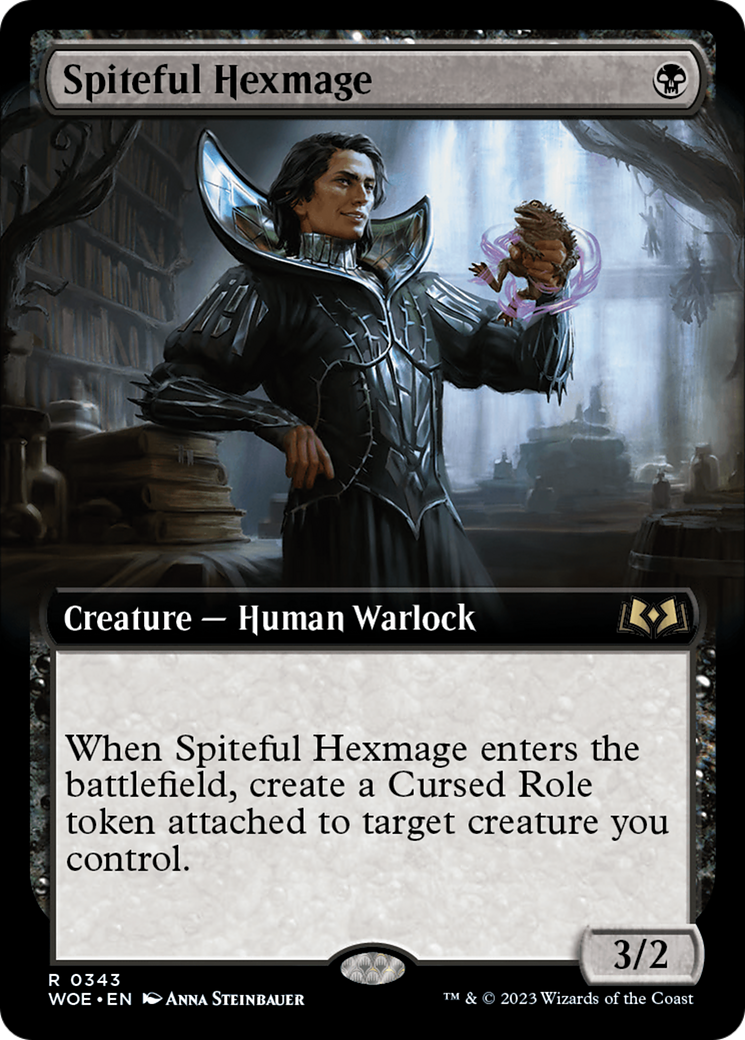 Spiteful Hexmage (Extended Art) [Wilds of Eldraine] | GnG Games