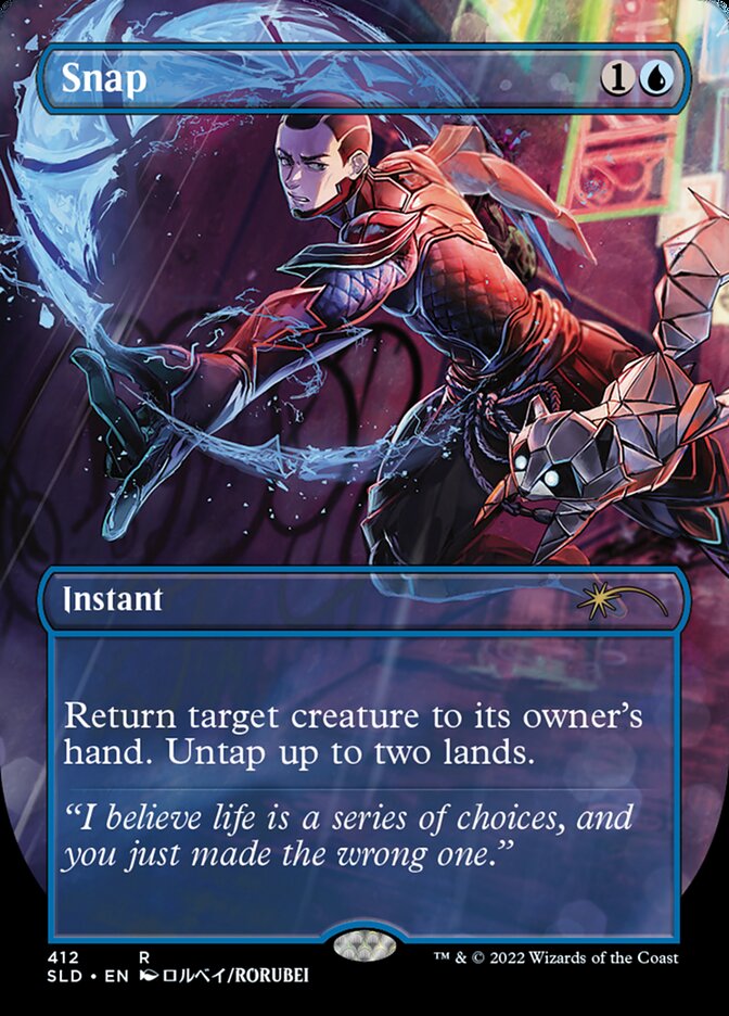 Snap (Borderless) [Secret Lair Drop Series] | GnG Games