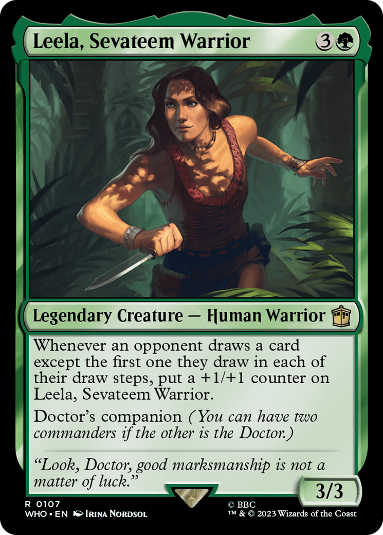 Leela, Sevateem Warrior [Doctor Who] | GnG Games