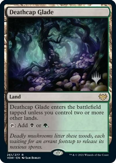 Deathcap Glade (Promo Pack) [Innistrad: Crimson Vow Promos] | GnG Games