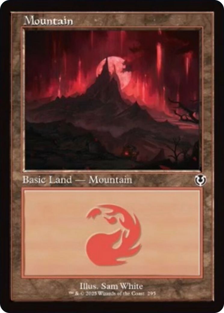 Mountain (295) (Retro Frame) [Innistrad Remastered] | GnG Games