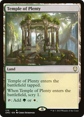 Temple of Plenty [Phyrexia: All Will Be One Commander] | GnG Games