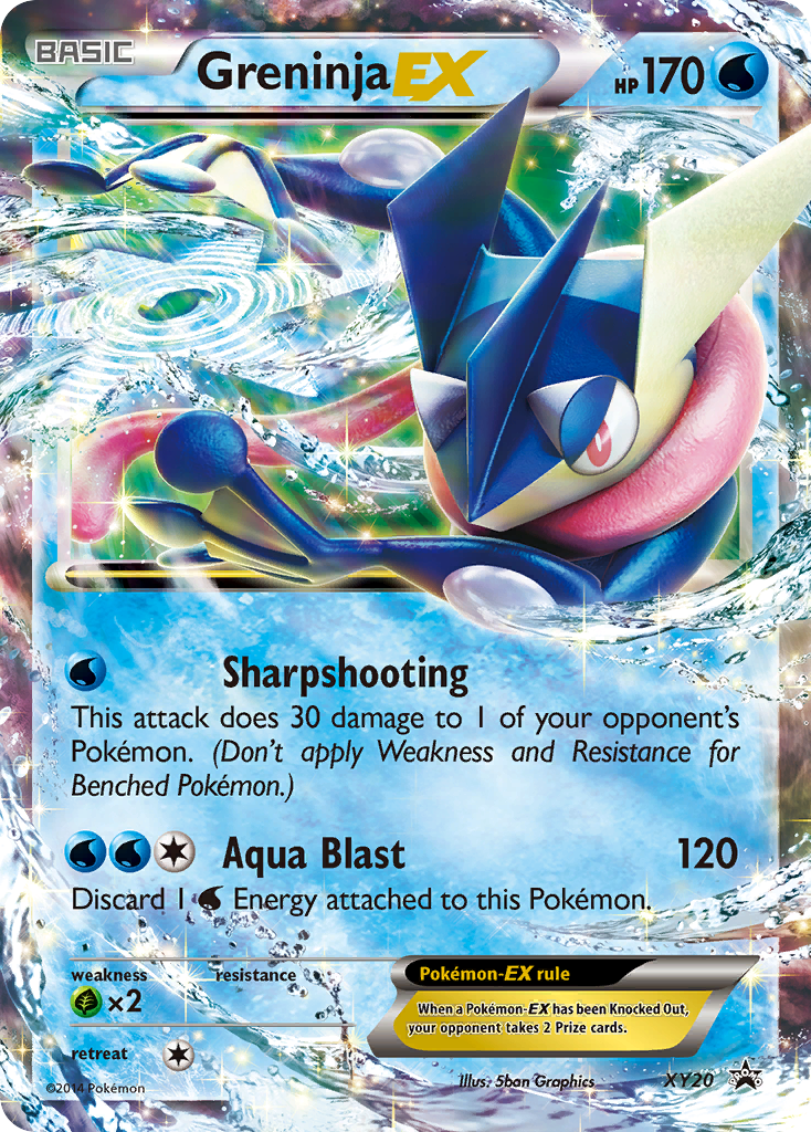 Greninja EX (XY20) [XY: Black Star Promos] | GnG Games