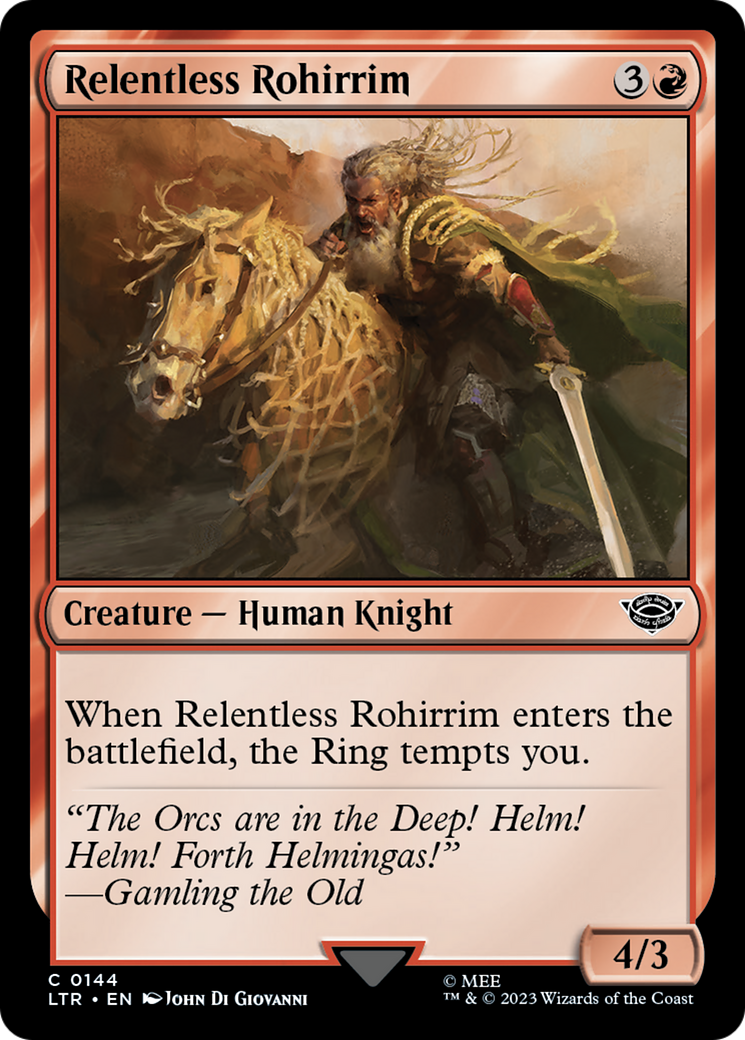 Relentless Rohirrim [The Lord of the Rings: Tales of Middle-Earth] | GnG Games
