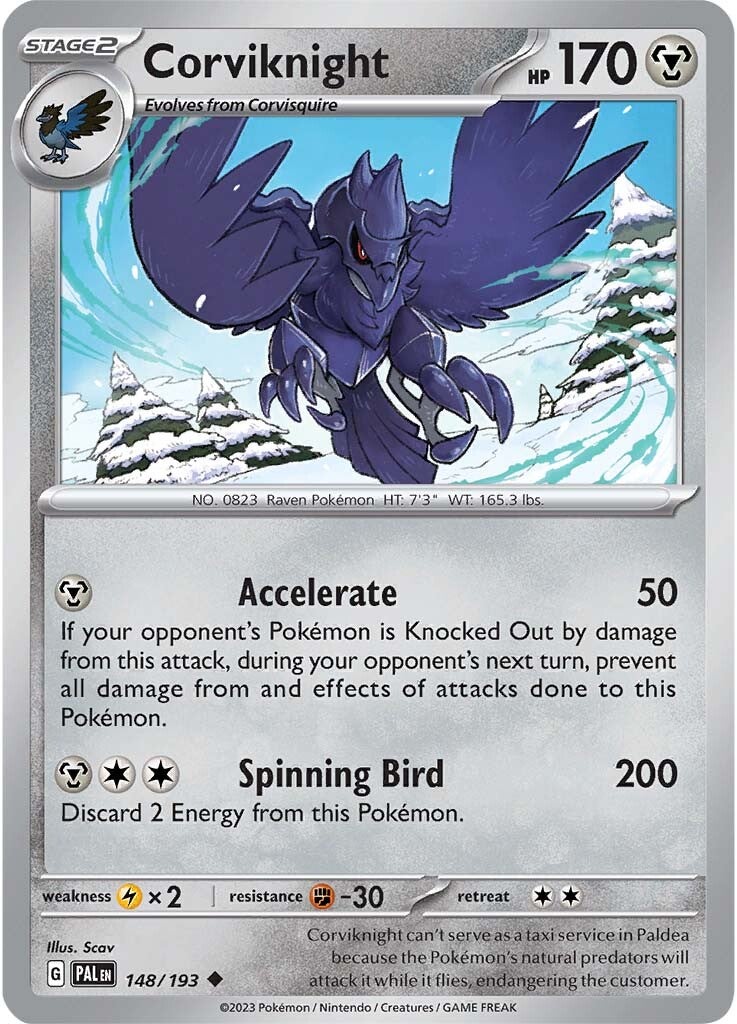 Corviknight (148/193) [Scarlet & Violet: Paldea Evolved] | GnG Games