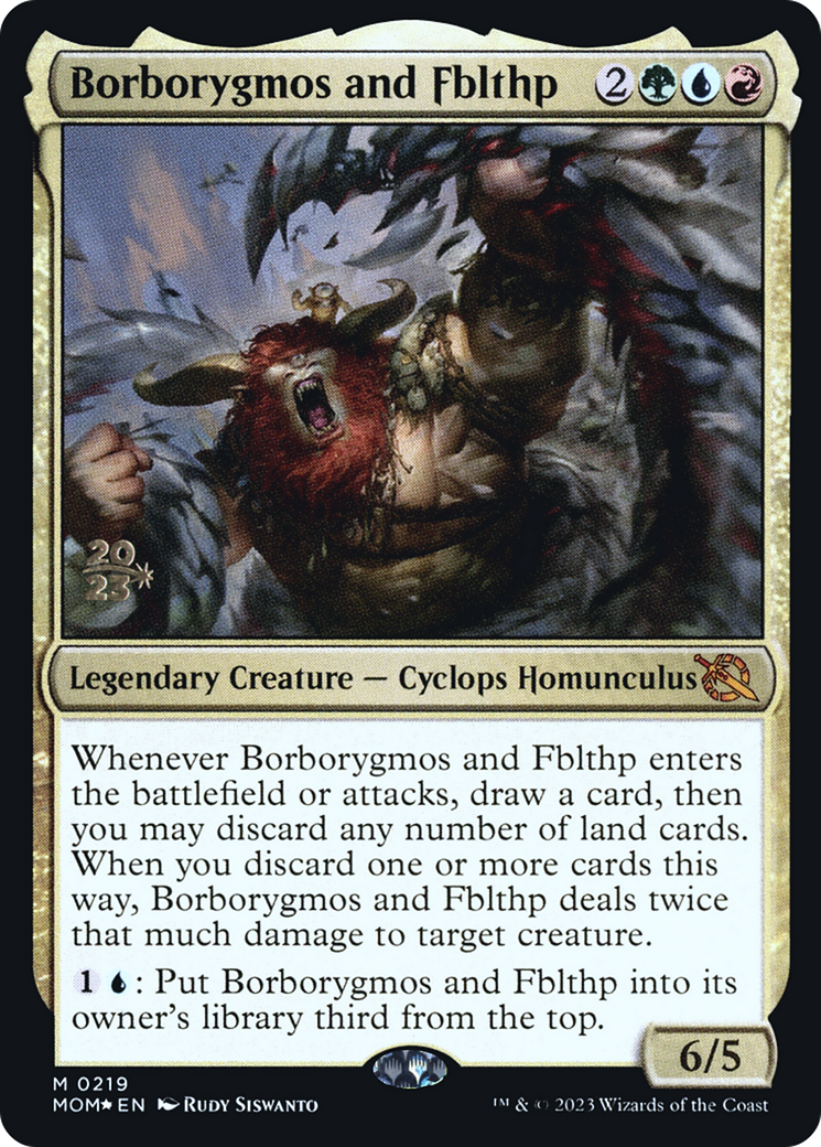 Borborygmos and Fblthp [March of the Machine Prerelease Promos] | GnG Games