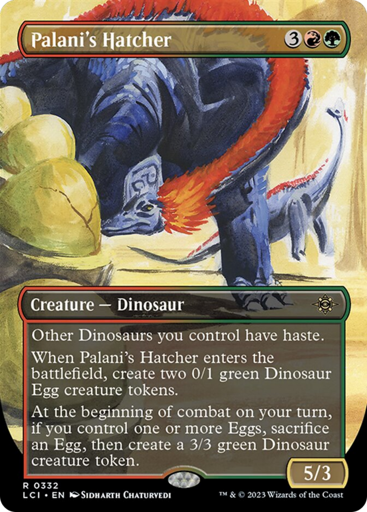 Palani's Hatcher (Borderless) [The Lost Caverns of Ixalan] | GnG Games