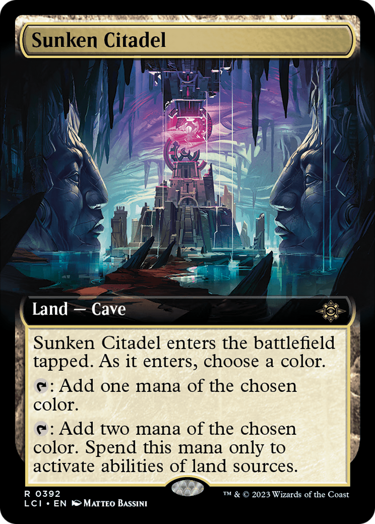 Sunken Citadel (Extended Art) [The Lost Caverns of Ixalan] | GnG Games