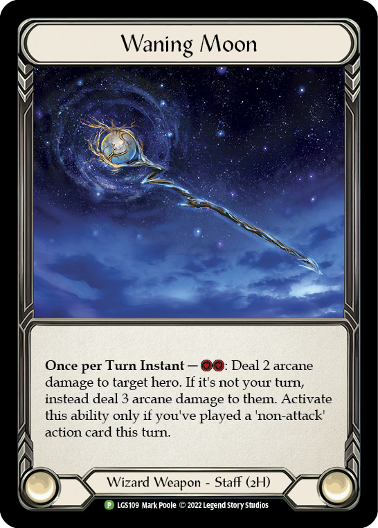 Waning Moon [LGS109] (Promo)  Cold Foil | GnG Games