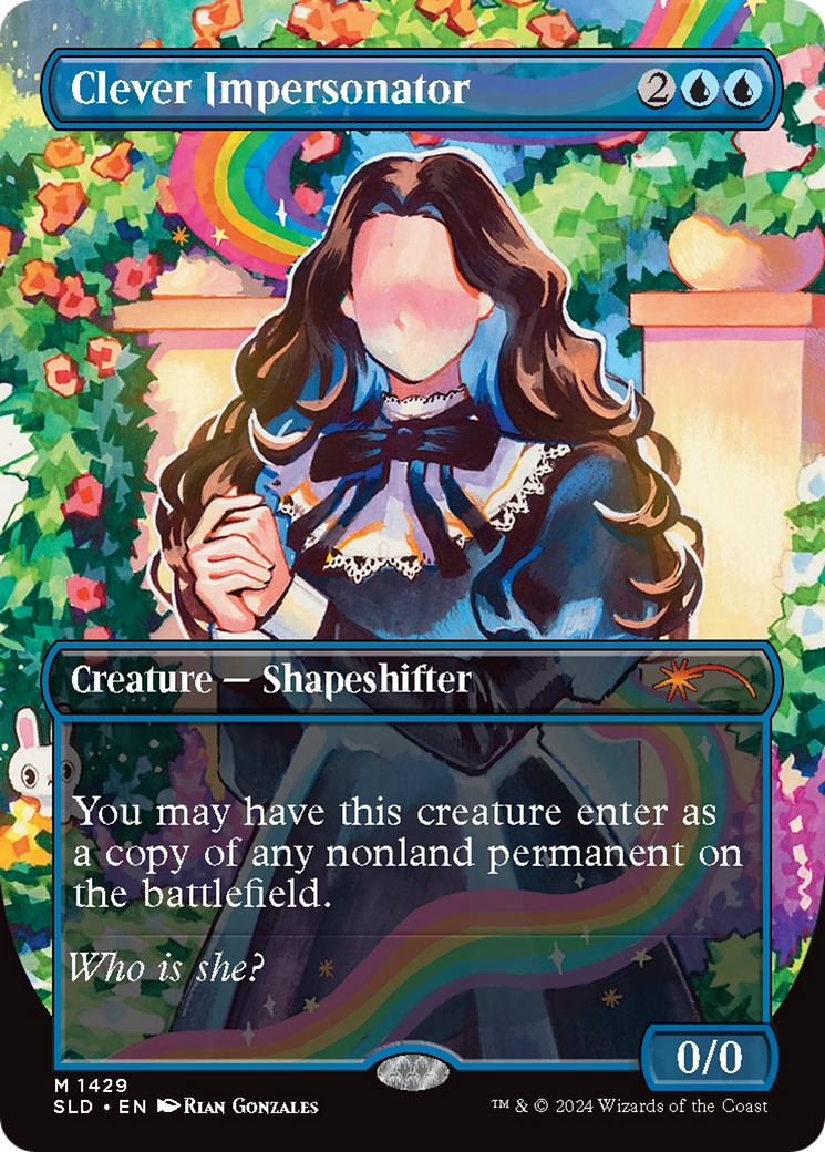 Clever Impersonator (Rainbow Foil) [Secret Lair Drop Series] | GnG Games