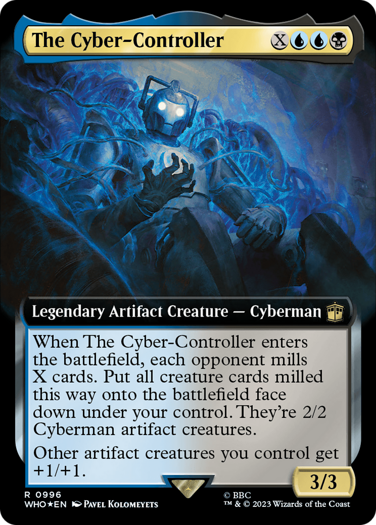 The Cyber-Controller (Extended Art) (Surge Foil) [Doctor Who] | GnG Games