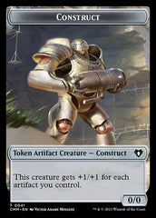 Servo // Construct (0041) Double-Sided Token [Commander Masters Tokens] | GnG Games