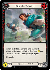 Ride the Tailwind (Red) [EVR044] (Everfest)  1st Edition Rainbow Foil | GnG Games