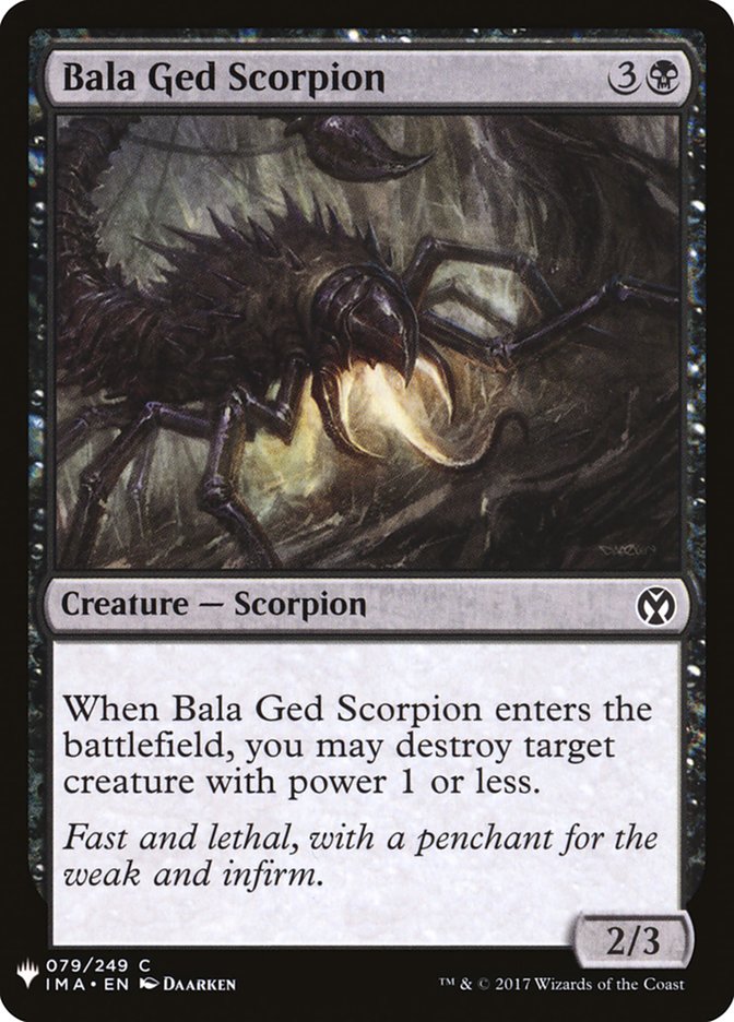 Bala Ged Scorpion [Mystery Booster] | GnG Games