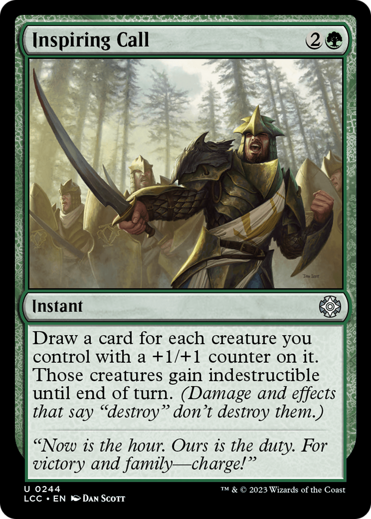 Inspiring Call [The Lost Caverns of Ixalan Commander] | GnG Games