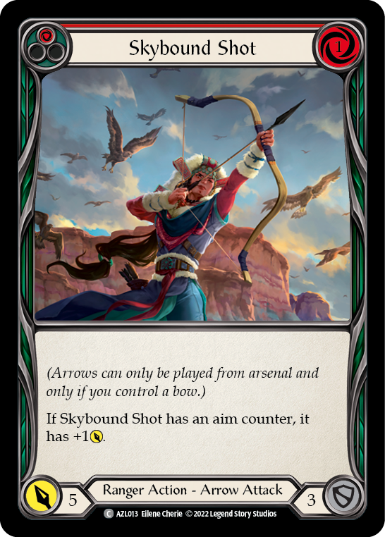 Skybound Shot (Red) [AZL013] (Outsiders Azalea Blitz Deck) | GnG Games