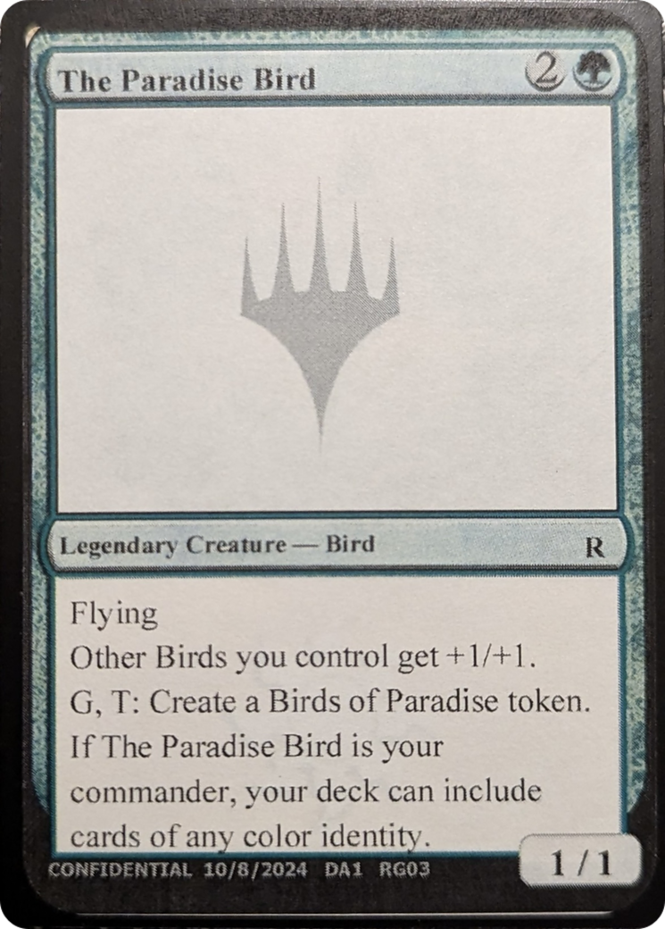 The Paradise Bird [Mystery Booster 2 Playtest Cards] | GnG Games