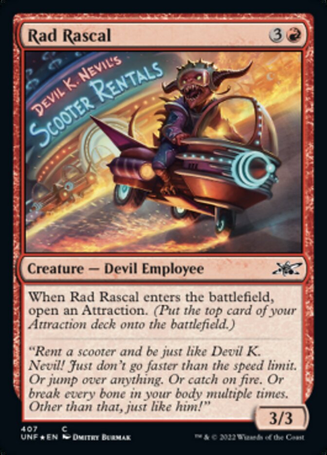 Rad Rascal (Galaxy Foil) [Unfinity] | GnG Games