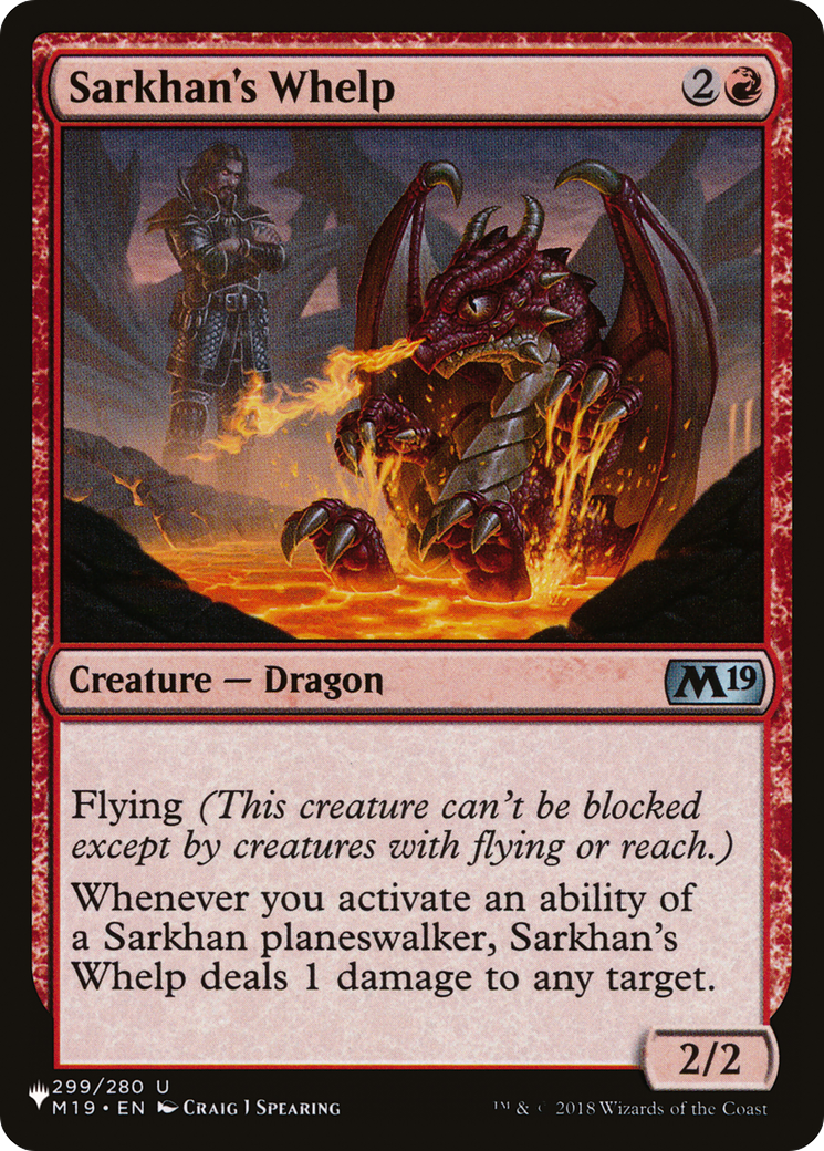 Sarkhan's Whelp [The List] | GnG Games