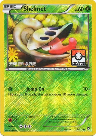 Shelmet (8/111) (League Promo 2nd Place) [XY: Furious Fists] | GnG Games