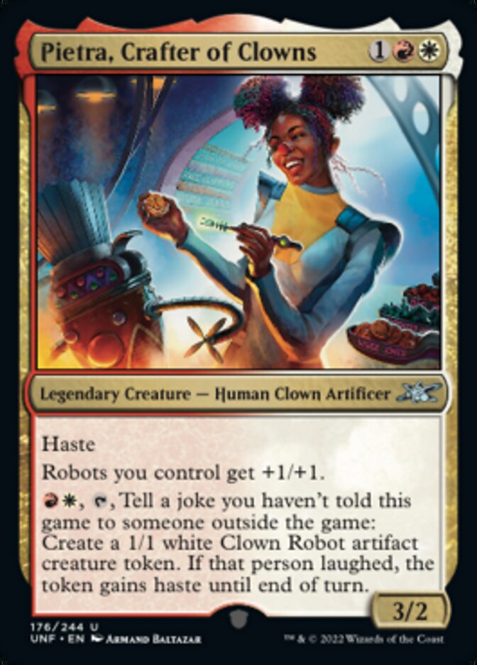 Pietra, Crafter of Clowns [Unfinity] | GnG Games