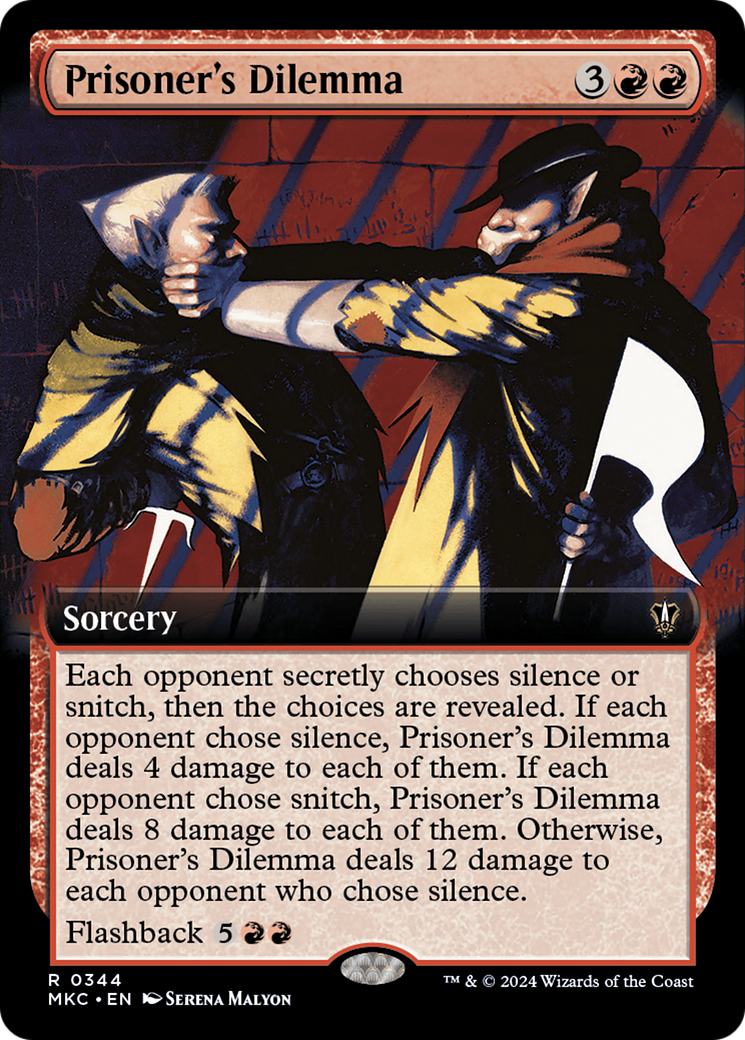 Prisoner's Dilemma (Extended Art) [Murders at Karlov Manor Commander] | GnG Games