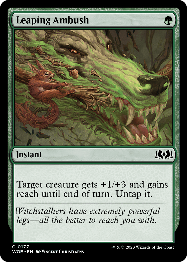 Leaping Ambush [Wilds of Eldraine] | GnG Games