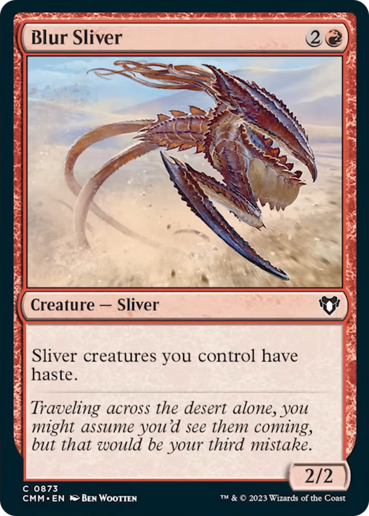 Blur Sliver [Commander Masters] | GnG Games