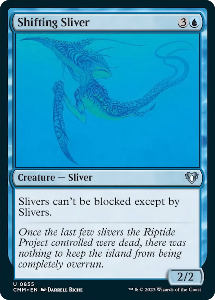 Shifting Sliver [Commander Masters] | GnG Games