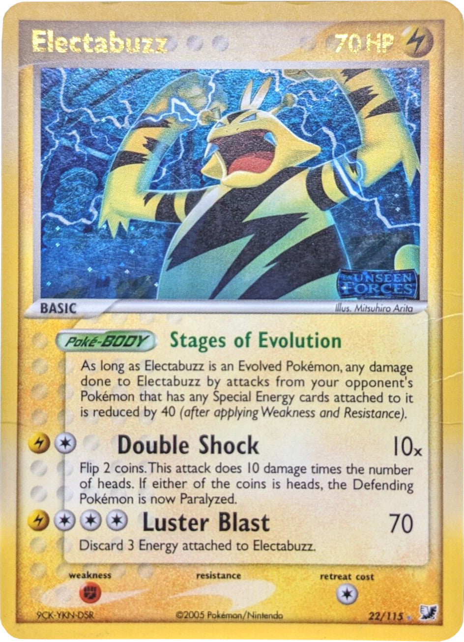 Electabuzz (22/115) (Stamped) [EX: Unseen Forces] | GnG Games