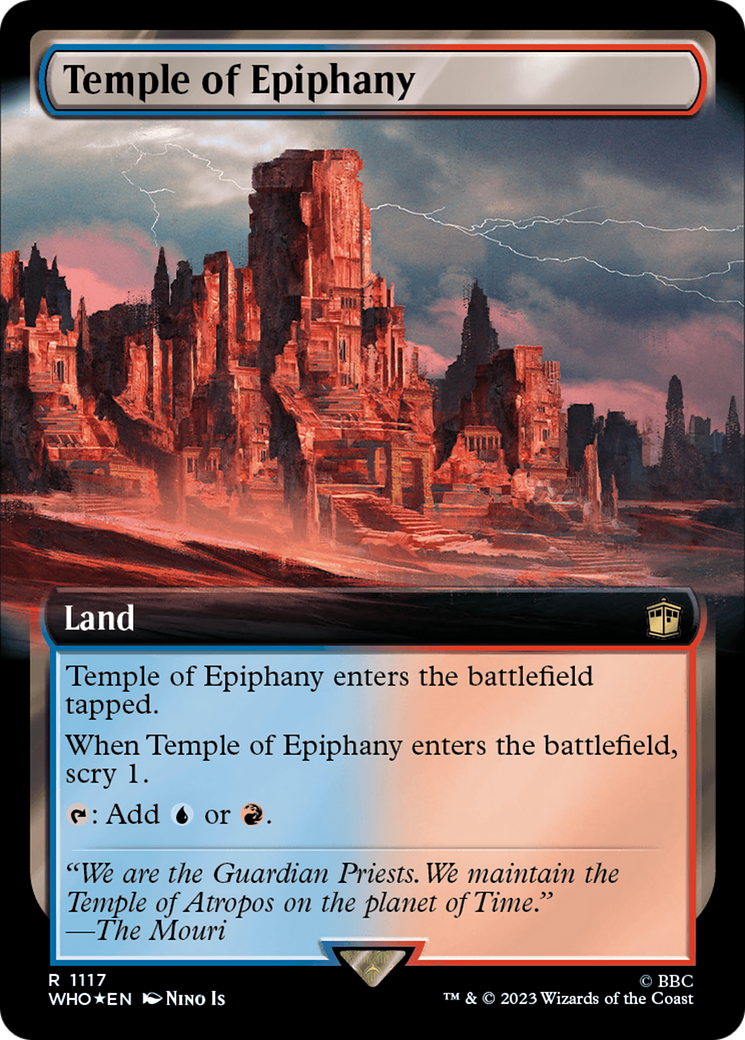 Temple of Epiphany (Extended Art) (Surge Foil) [Doctor Who] | GnG Games