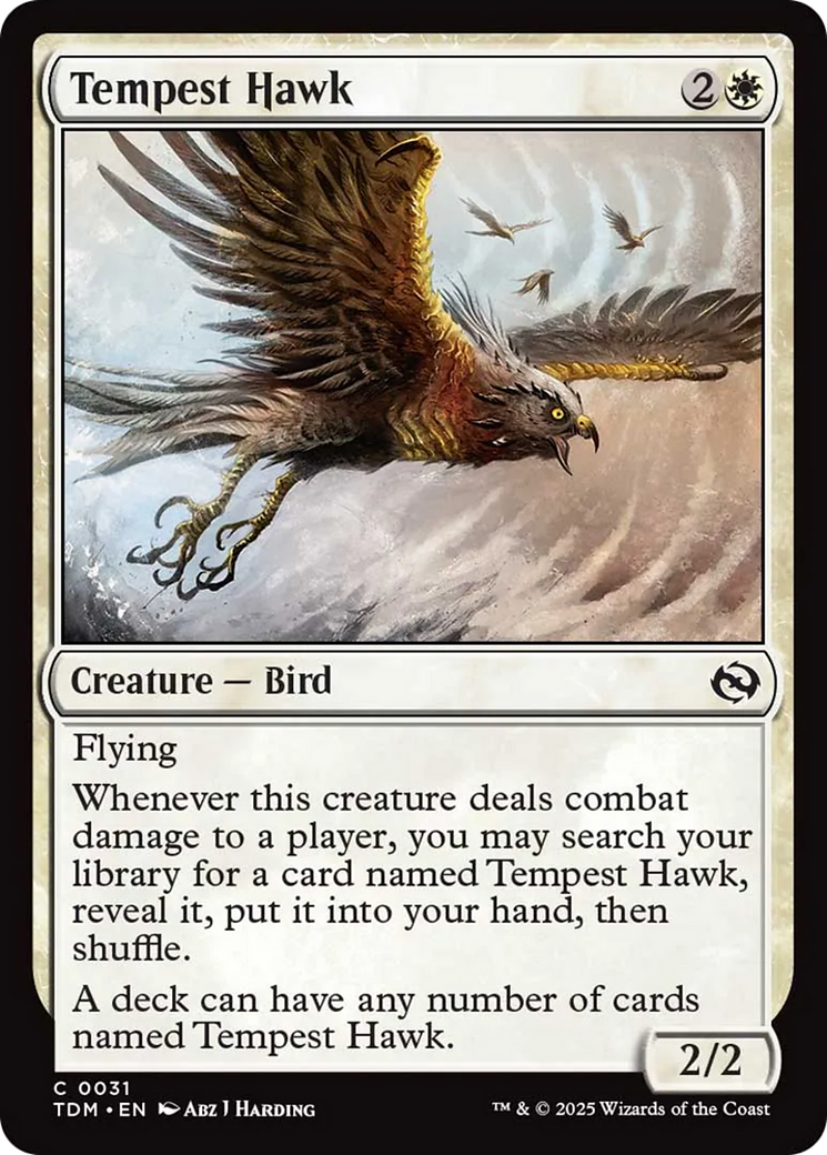 Tempest Hawk [Tarkir: Dragonstorm] | GnG Games