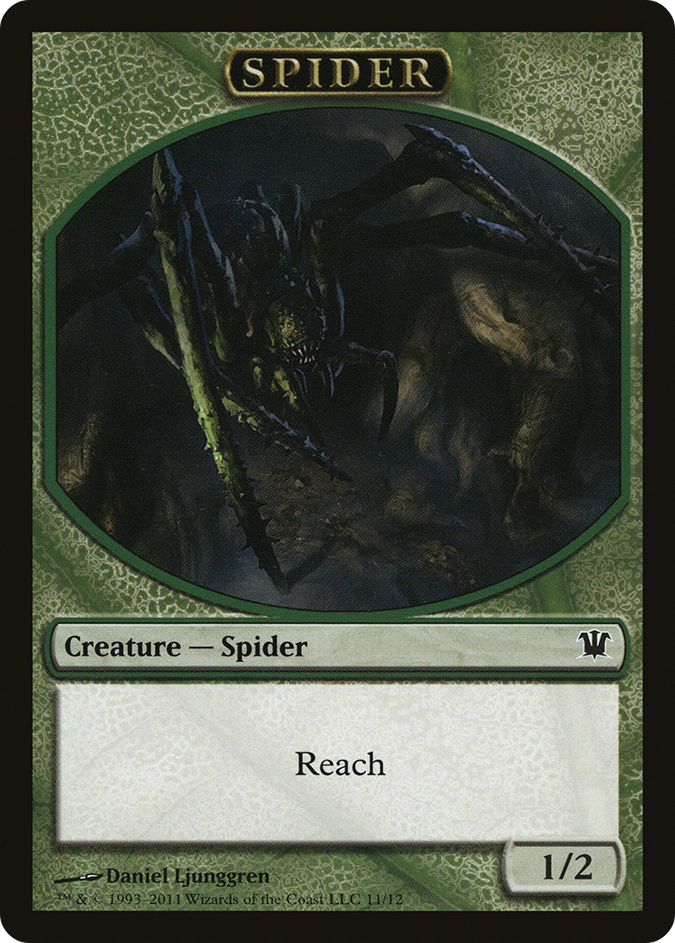 Insect // Spider Double-Sided Token [Innistrad Remastered Tokens] | GnG Games