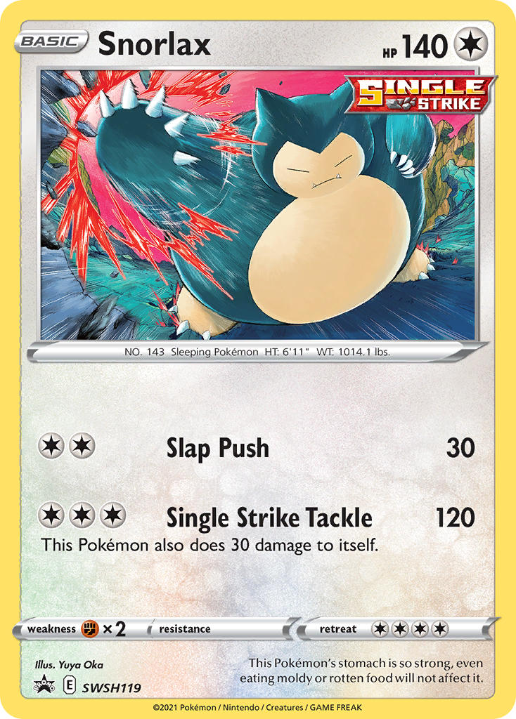 Snorlax (SWSH119) [Sword & Shield: Black Star Promos] | GnG Games