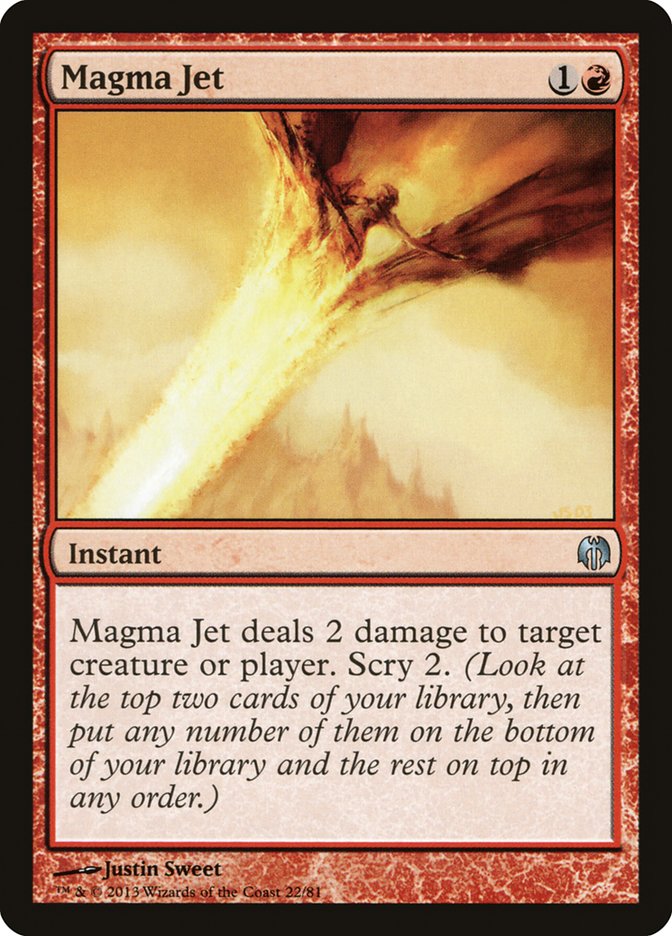 Magma Jet [Duel Decks: Heroes vs. Monsters] | GnG Games