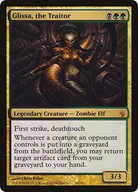 Glissa, the Traitor (Mirrodin Besieged) [Oversize Cards] | GnG Games