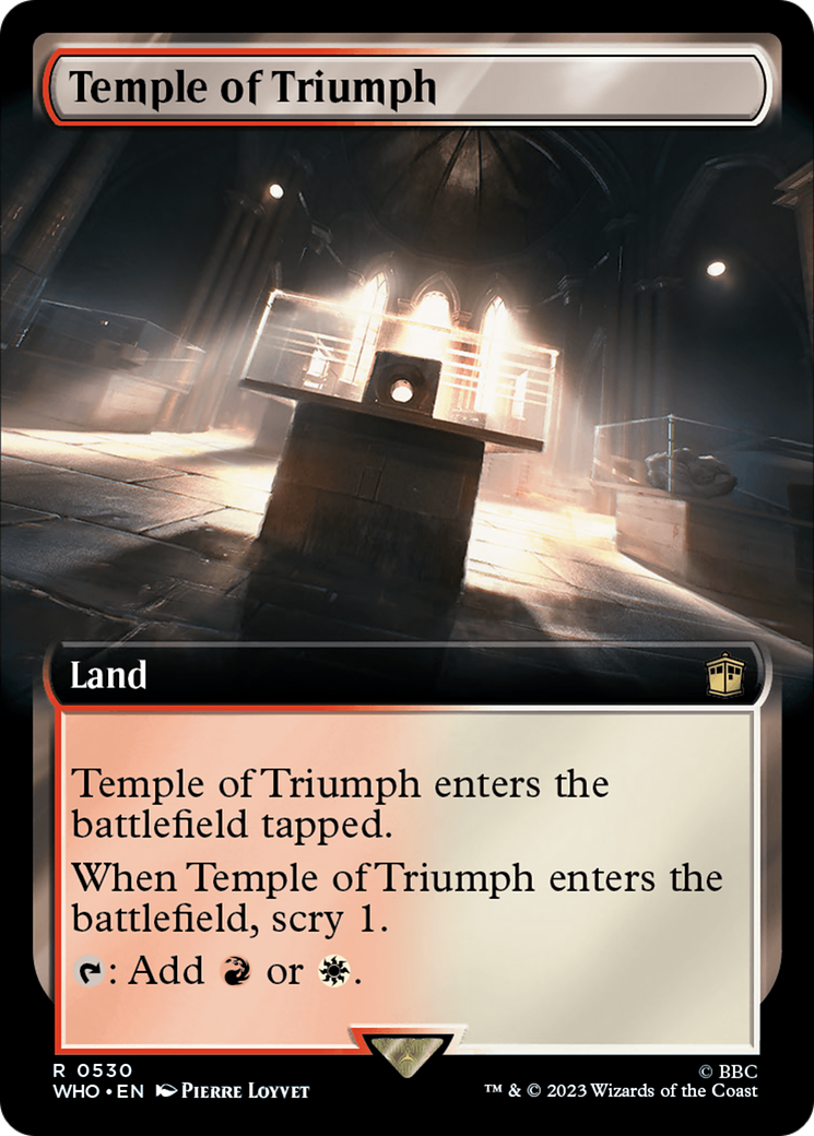 Temple of Triumph (Extended Art) [Doctor Who] | GnG Games