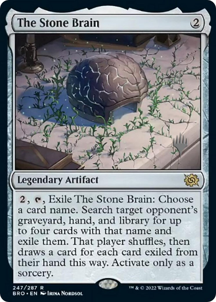 The Stone Brain (Promo Pack) [The Brothers' War Promos] | GnG Games